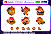 design awesome twitch subscriber sub badges, youtube emotes, and discord emojis