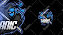 design a original esport, gaming, twitch, cartoon logo