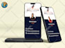 design non web clickable digital business card or vcard