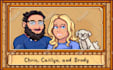 draw stardew valley style pixel art portrait and spritesheet