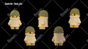sculpt high quality 3d model, character, and figure for 3d printing in blender