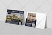 create professional direct mail eddm postcard design, business flyer