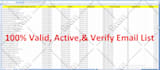 do  niche targeted email lists on targeted topics and countries