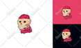 create cute cartoon logo design, mascot for your business