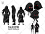draw character reference sheets fantasy, furry, monsters etc