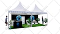 3d design and render your exhibition stand, booth or kiosk