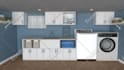 design bathroom,laundry room,mud room,3d floor plan for you