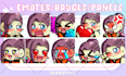 create emotes, badges, subbadges for twitch