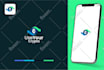 design modern tech, saas crypto, and app logo design