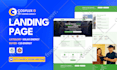 do premium wordpress landing page design, redesign, one page wordpress website