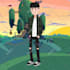 draw your portrait in adventure time cartoon style