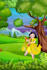 draw watercolor illustrations and children story book illustrations