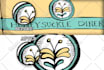 vectorize, or redraw your logo or image into vector artwork