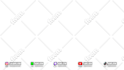 create social medias overlay banner twitch kick stream