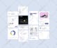 modern clean professional web landing page UI UX design figma