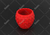 modelling flower vase for 3d printing