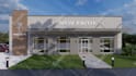 do church plan,3d design render