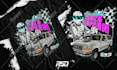 create illustrations for t shirts clothing merch in 24 hours