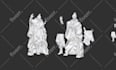 do 3d creature, stylized, character for 3d printing, boardgame, toys, etc