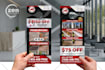 design door hanger for your business