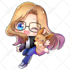 draw you and your pokemon in chibi style