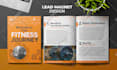 do professional pdf lead magnet, ebook, brochure pdf design