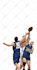 draw illustration football basketball player or sport player