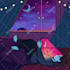 draw cute illustration and background