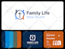 design modern ministry, church logo and brand identity with full branding kit