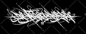 create graffiti calligraphy or handwritten logo