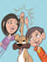 create a delightful childrens book illustration