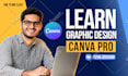 teach you canva, and photoshop beginner to advance