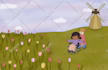 create hand drawn childrens book illustration