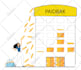 design quality , modern flat illustration for web and app