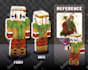 make your best custom minecraft skin for java and bedrock