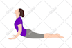 draw exercise yoga workout 2 steps 24hrs illustration