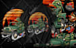 draw skull skeleton artwork for logo and merchandise