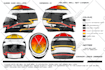 create a custom racing helmet design