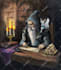 create warhammer style dark fantasy art