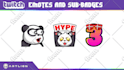 create custom cute emotes for twitch discord vtuber kick