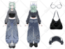 design custom character sheet or reference sheet for your oc, vtuber