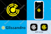 design clean modern mobile app logo or app icon