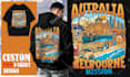do creative pop illustration designs for t shirts and merch