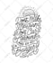 hand drawn monoline lettering,typography,with vintage retro