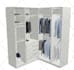 design a personalized closet utilizing ikea systems