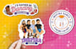 draw cartoon doodle stickers, hand drawn designs for print