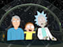 draw rick and morty cartoon portrait