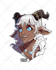 draw a fantasy character for dnd, pathfinder, etc