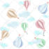 create hand painted seamless patterns design for fabric, textile, brending