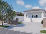 design house interior, exterior 3d model and rendering